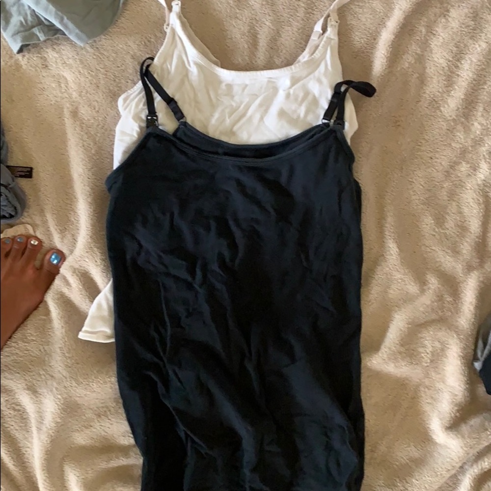 Nursing cami tank top bundle